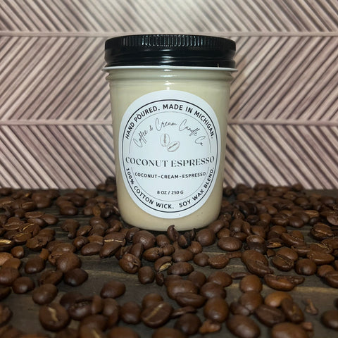 *SOLD OUT* Coconut Espresso Soy Candle